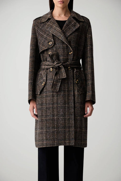 Liu Jo Cappotto Donna in panno fantasia check