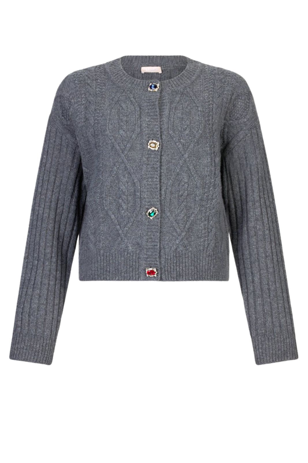 Liu Jo Cardigan Donna con bottoni gioiello