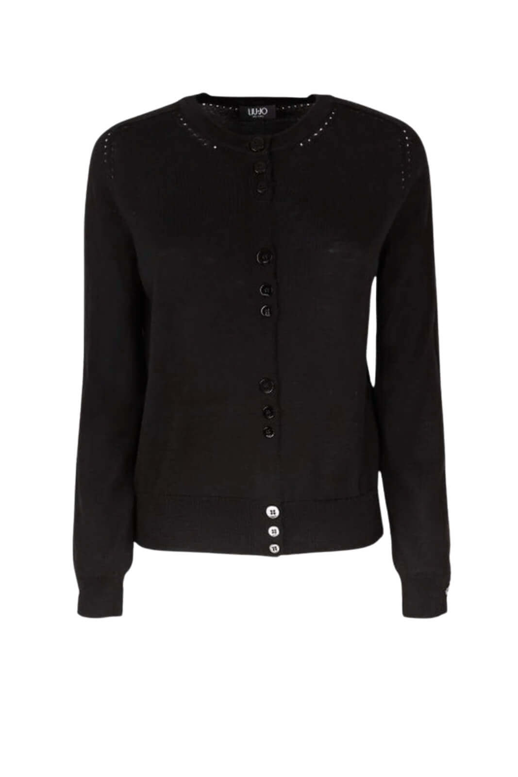 Cardigan da donna Liu Jo in lana con dettaglio traforato