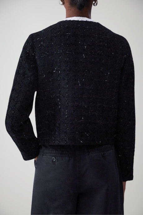 Liu Jo Giacca Donna in bouclé e lurex