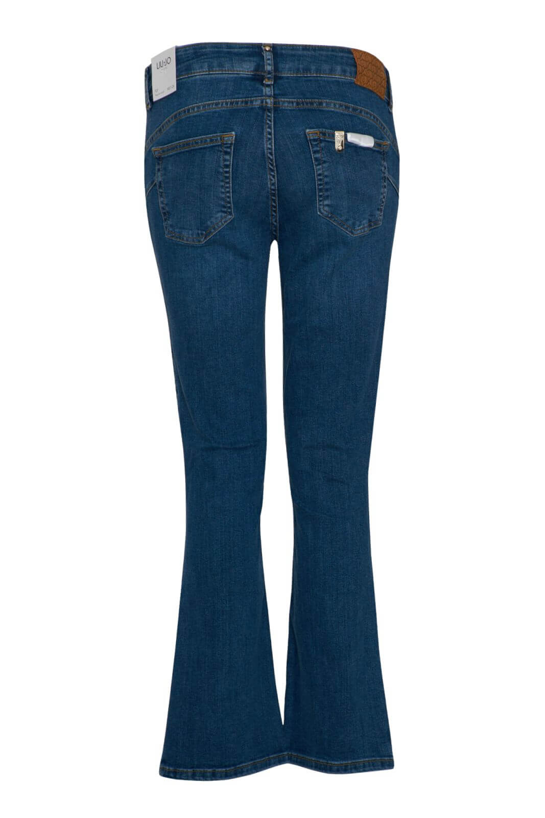 Jeans da donna Liu Jo flare in denim a cinque tasche retro