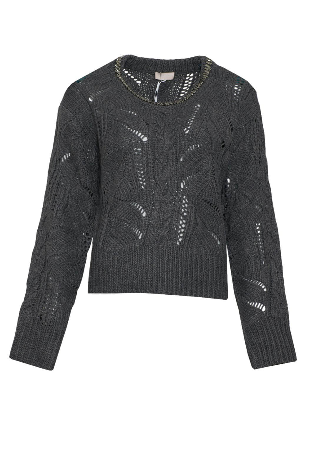 Liu Jo Maglia Donna traforata con gemme