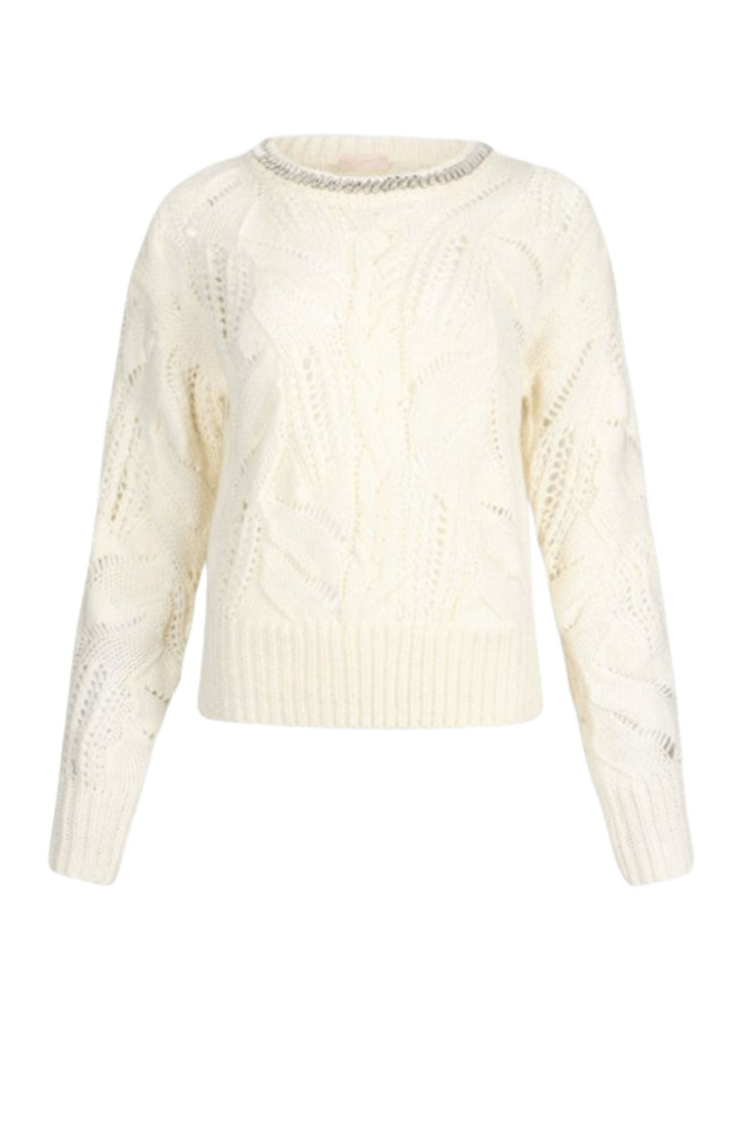 Liu Jo Maglia Donna traforata con gemme