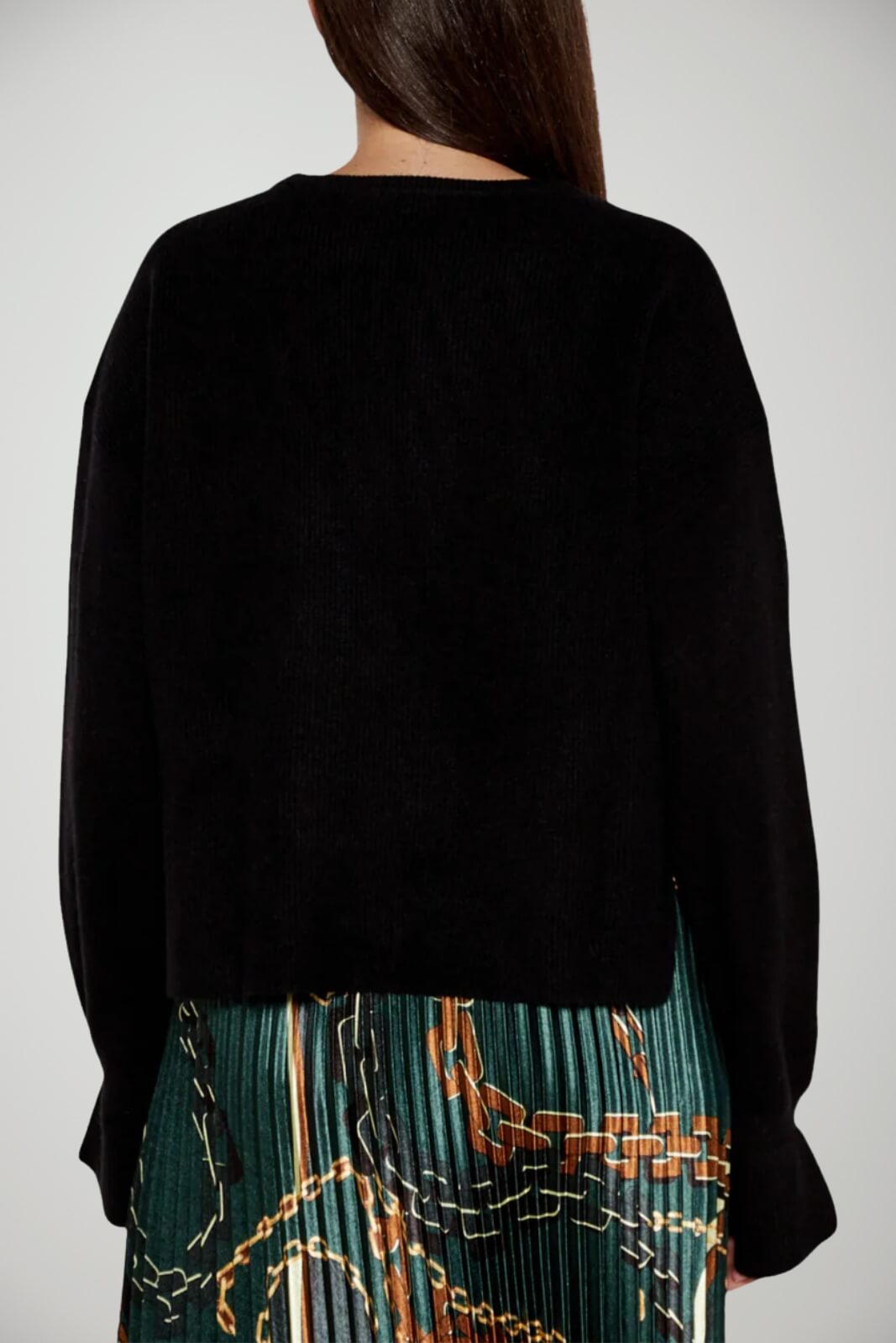 Maglione Liu Jo da donna in lana e cashmere con polsi a campana