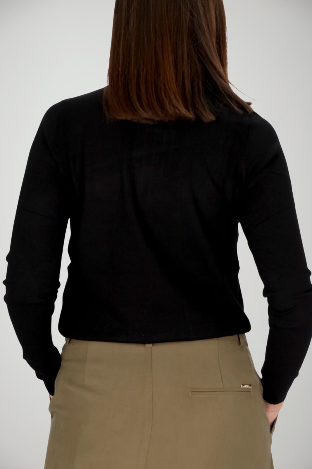 Maglia da donna Liu Jo in viscosa con strass e girocollo