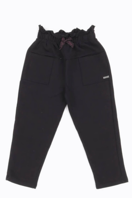 Pantaloni da bambina Liu Jo in felpa fronte