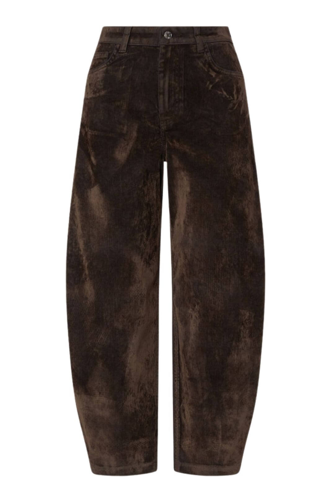 Liu Jo Pantaloni Donna in velluto Balloon Fit