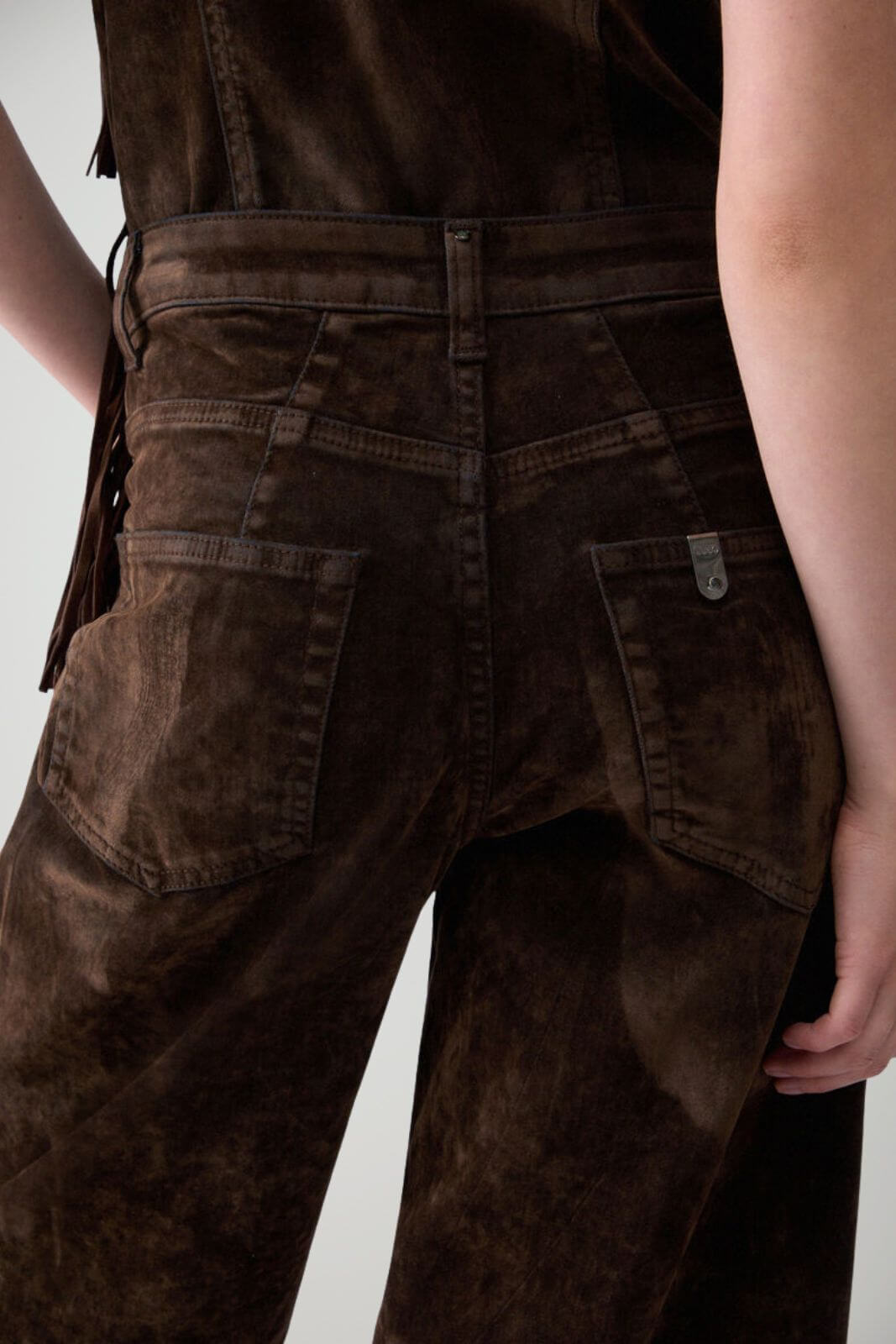 Liu Jo Pantaloni Donna in velluto Balloon Fit