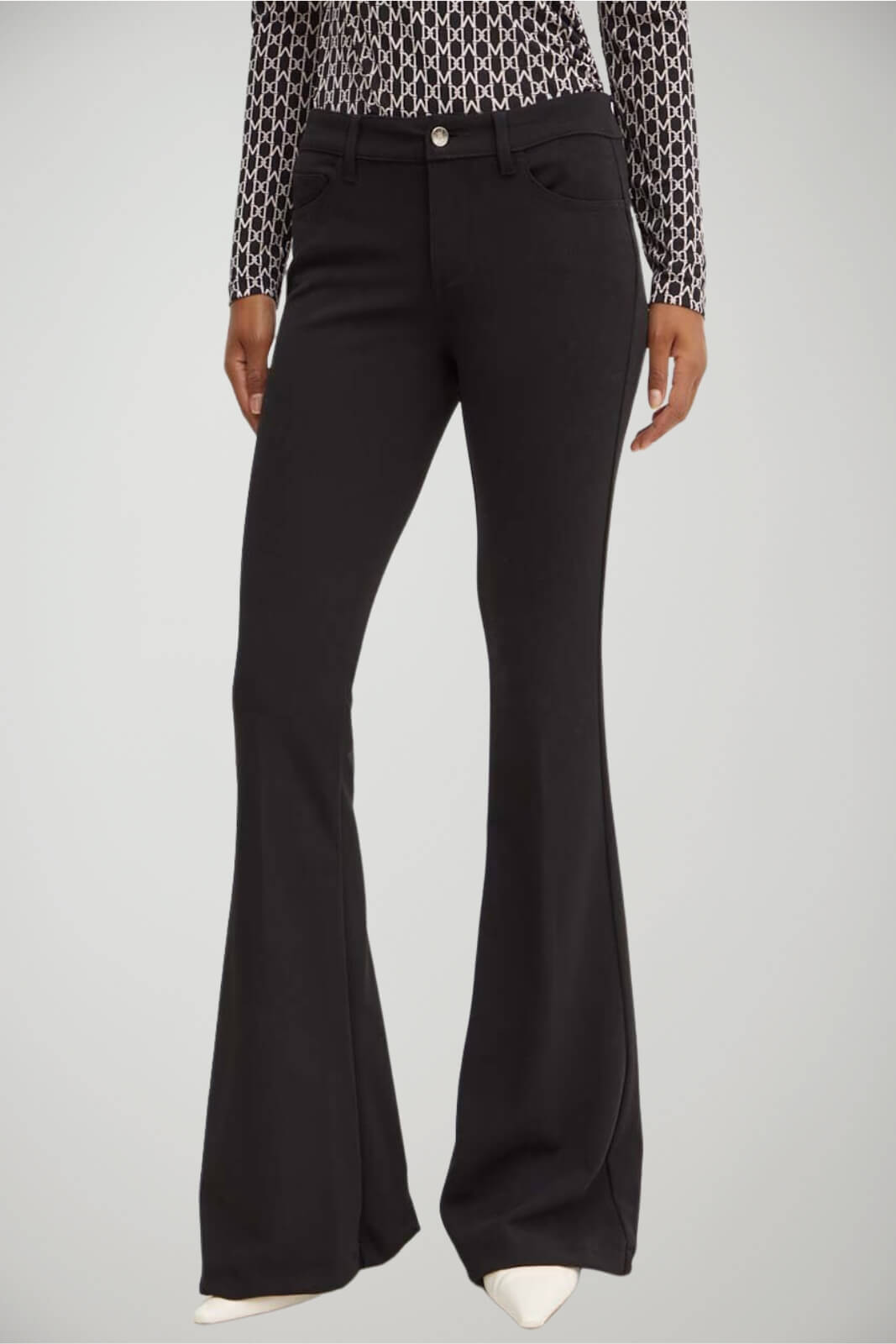 Pantaloni da donna Liu Jo in crepe dal taglio bootcut