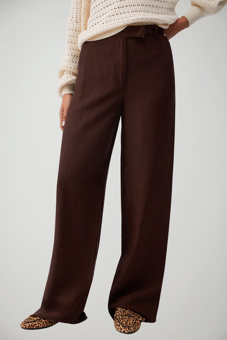 Pantaloni da donna Liu Jo in misto lino