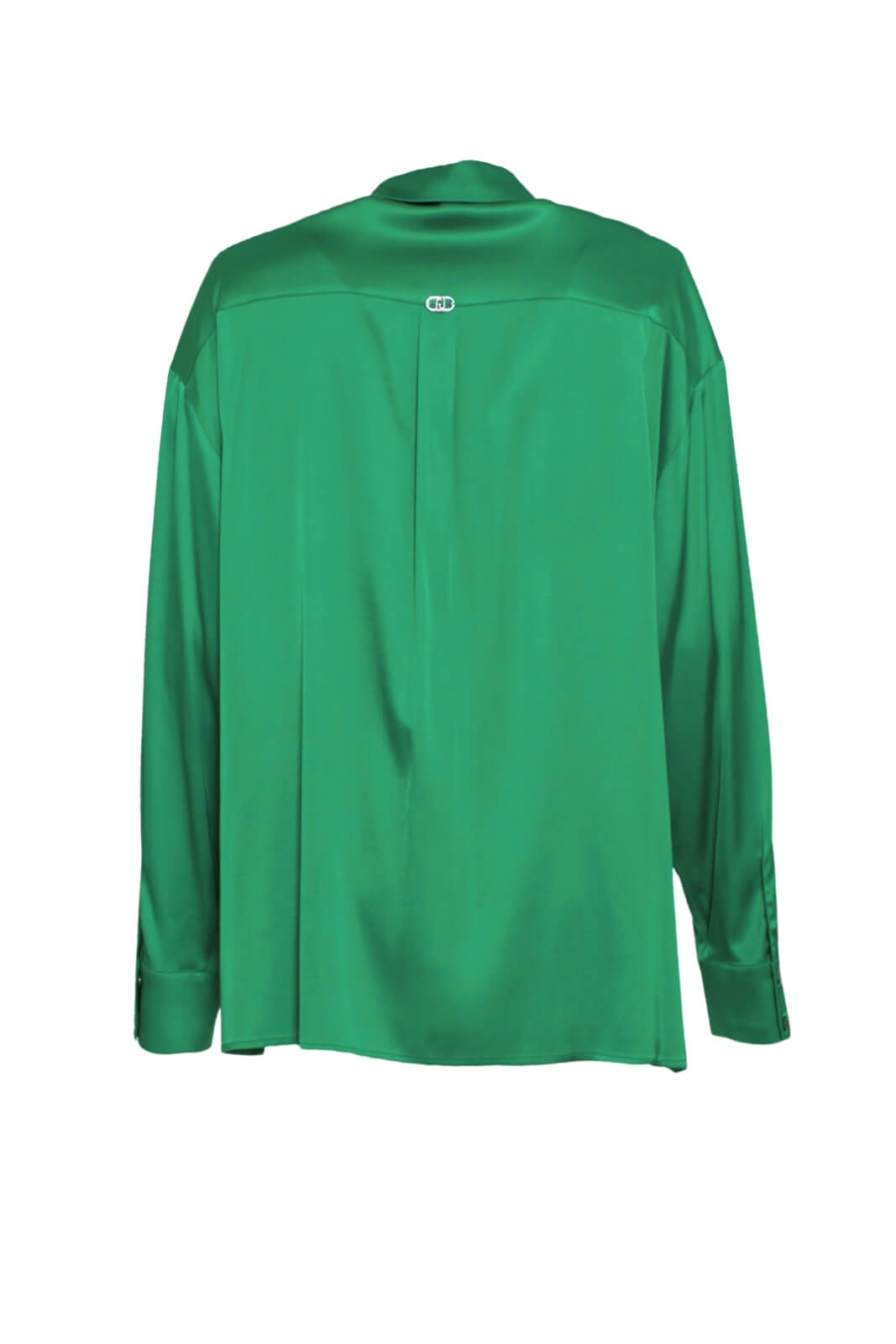 Camicia donna in raso viscosa stretch retro