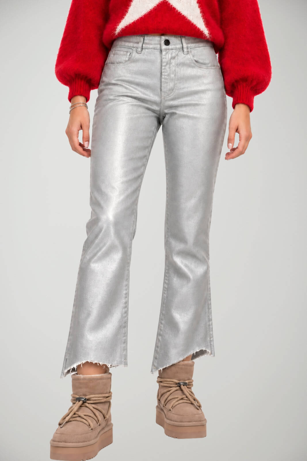 Liviana Conti Pantaloni Donna Cinque Tasche Satinati