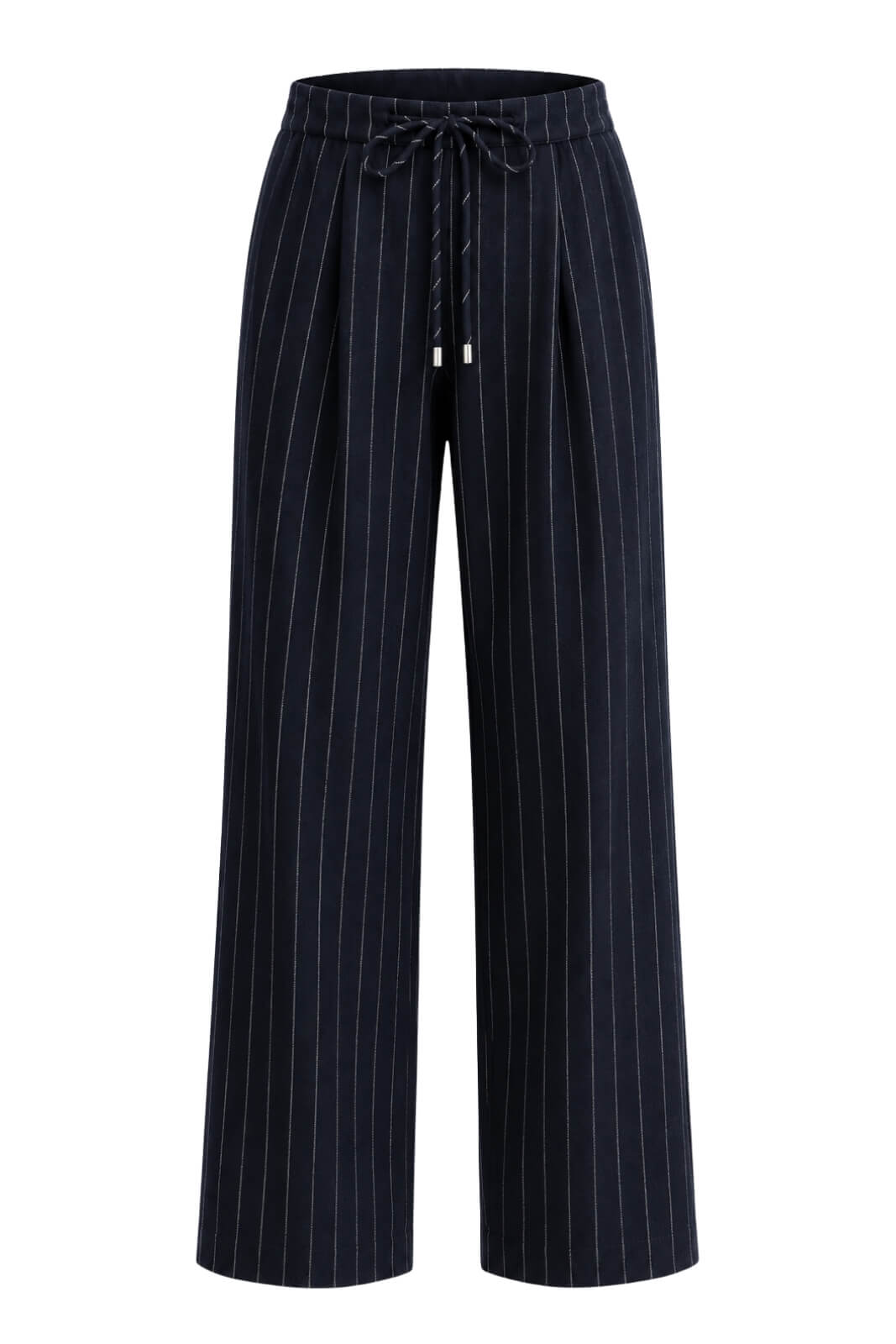 Liviana Conti Pantaloni Donna gessati in misto cashmere