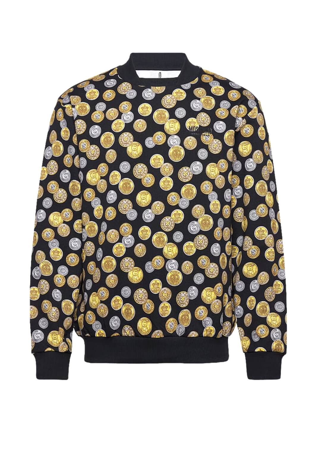 Love Moschino Felpa Donna coin print