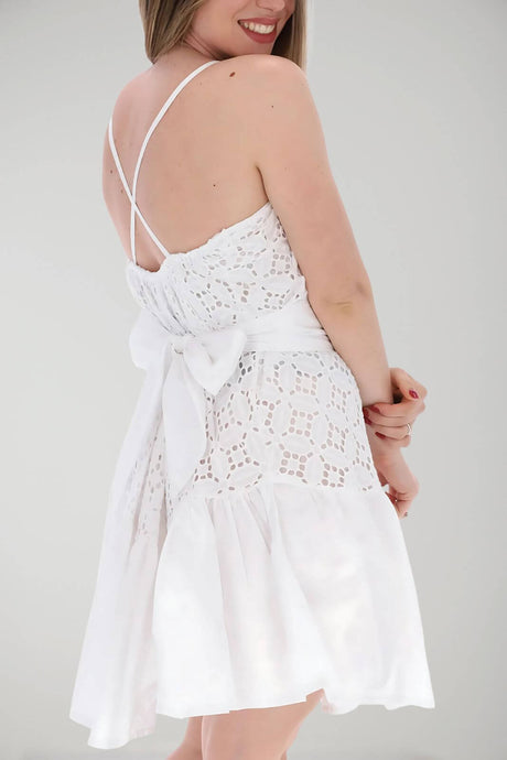 Vestido de mujer con volantes debajo de Même Road