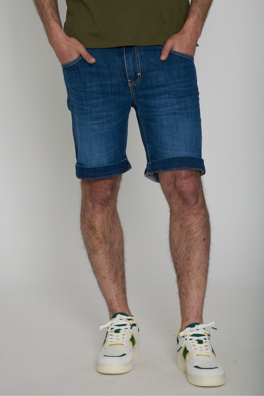 Bermudas de diseñador para hombre en denim