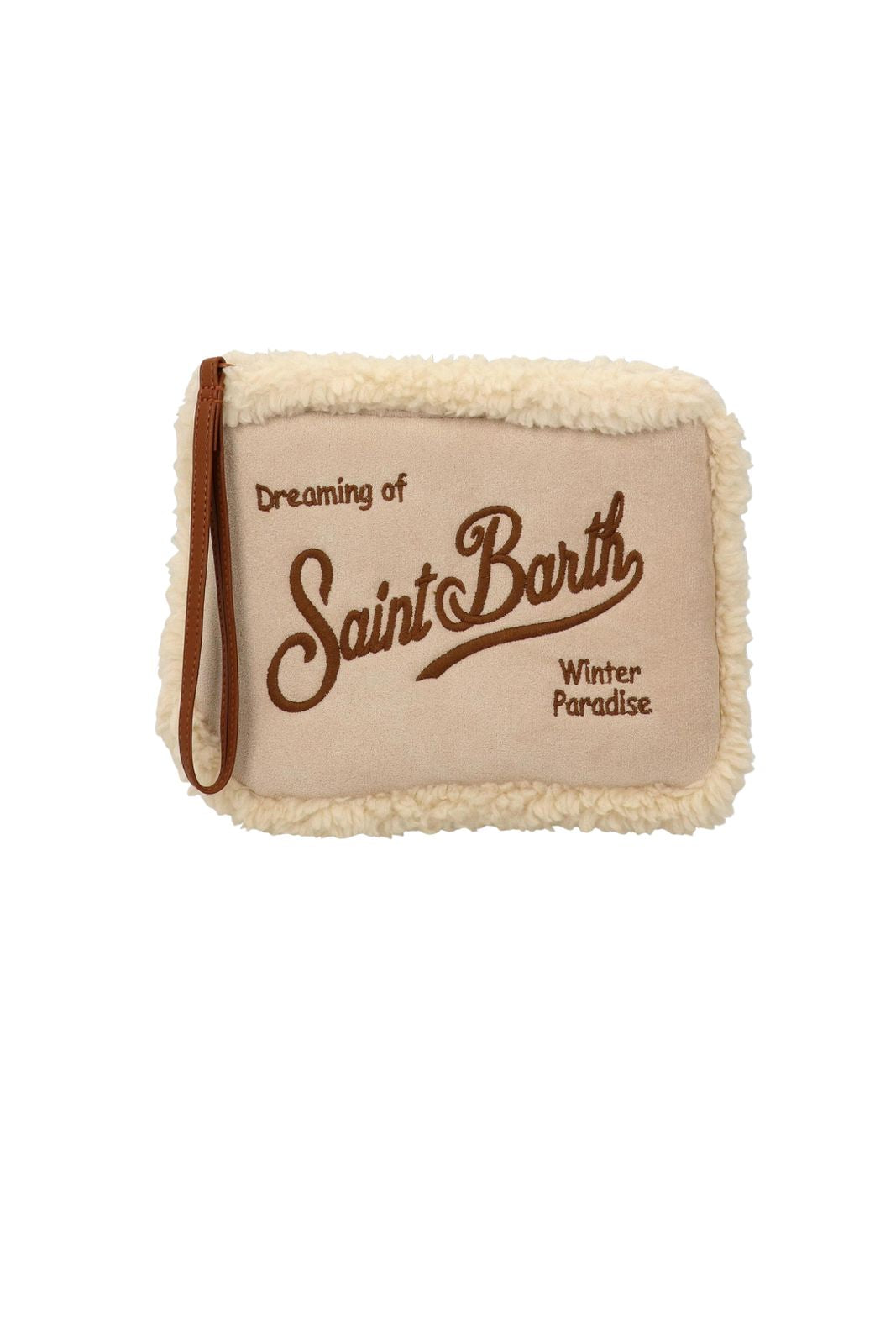 MC2 Saint Barth ALINE women's sheepskin-effect clutch bag