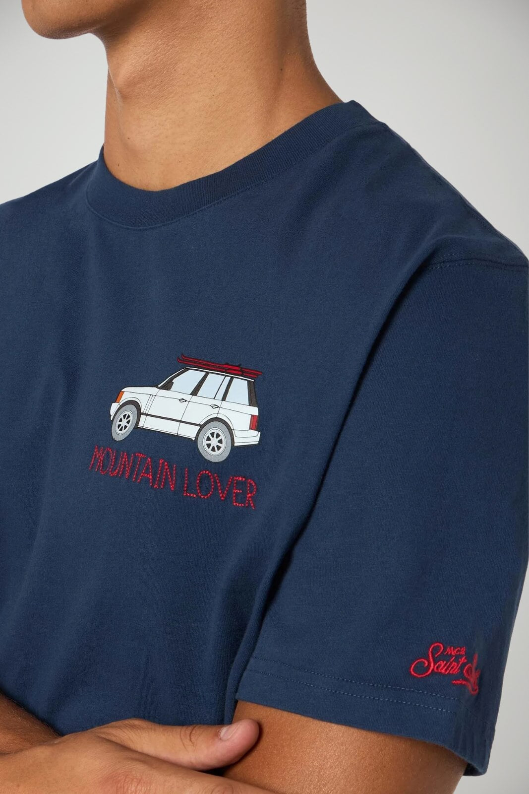 T-shirt da uomo MC2 Saint Barth Arnott con stampa