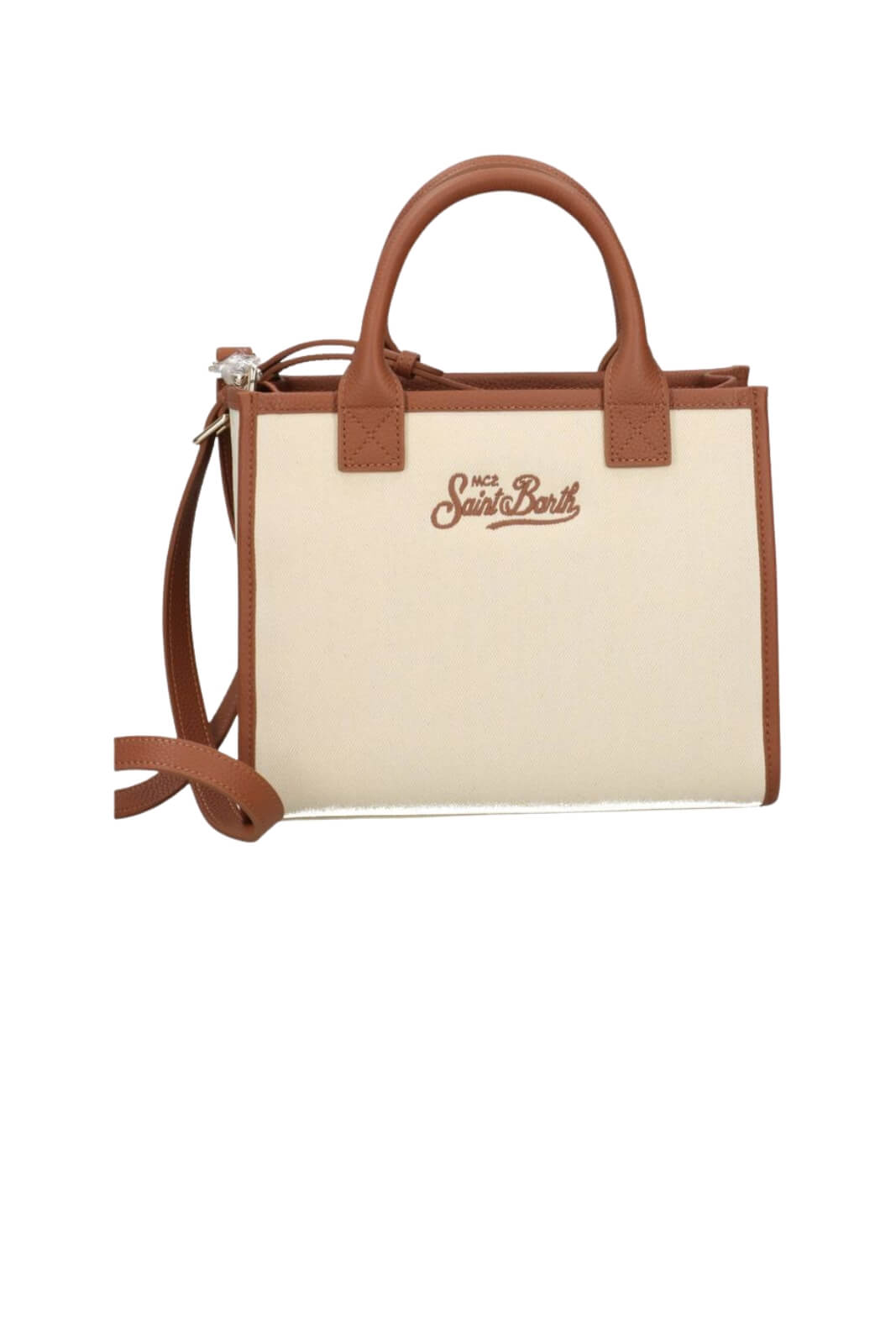 MC2 Saint Barth Borsa Donna Vanity Mini in Canvas e Pelle