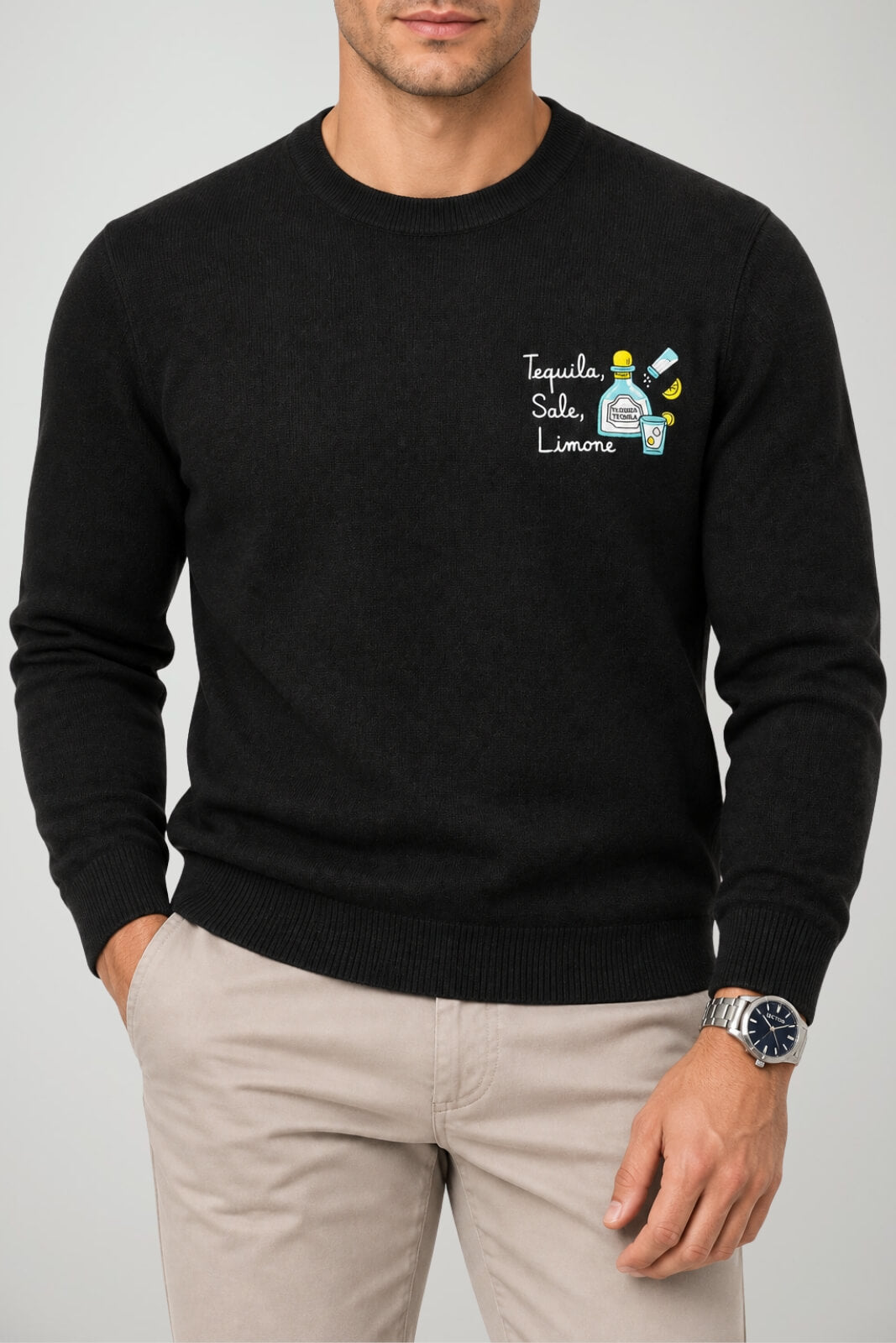MC2 Saint Barth Maglia Uomo Tequila Sale Limone