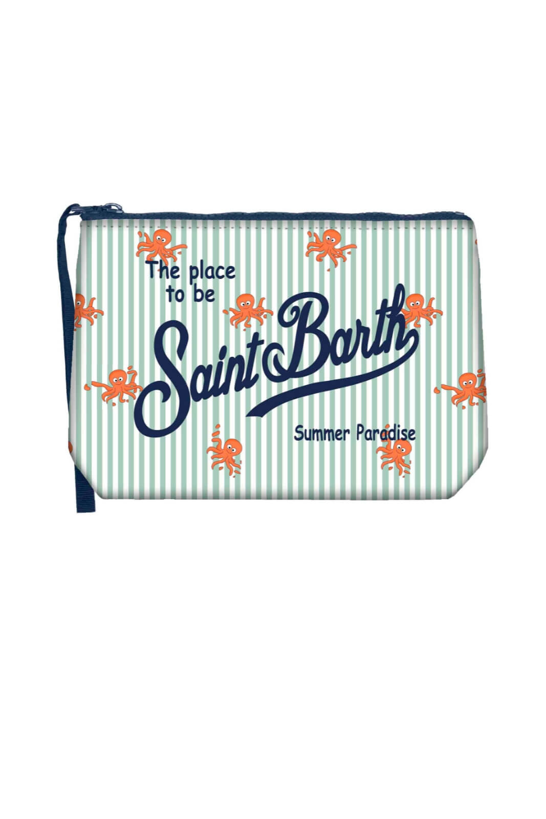 MC2 Saint Barth Pochette Aline Octo Cling Stripes