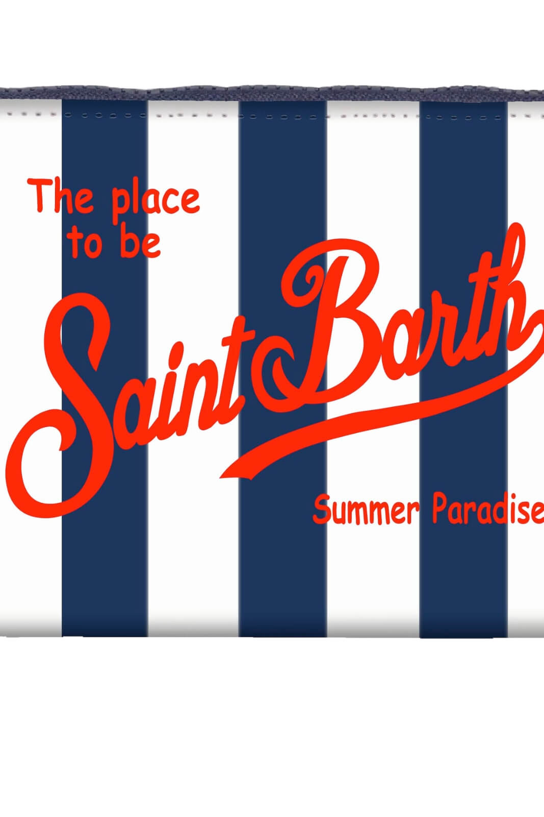 MC2 Saint Barth Pochette Aline Stripes Pop