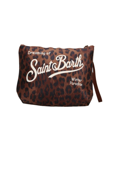 MC2 Saint Barth Pochette Donna Aline W Dark Leopard
