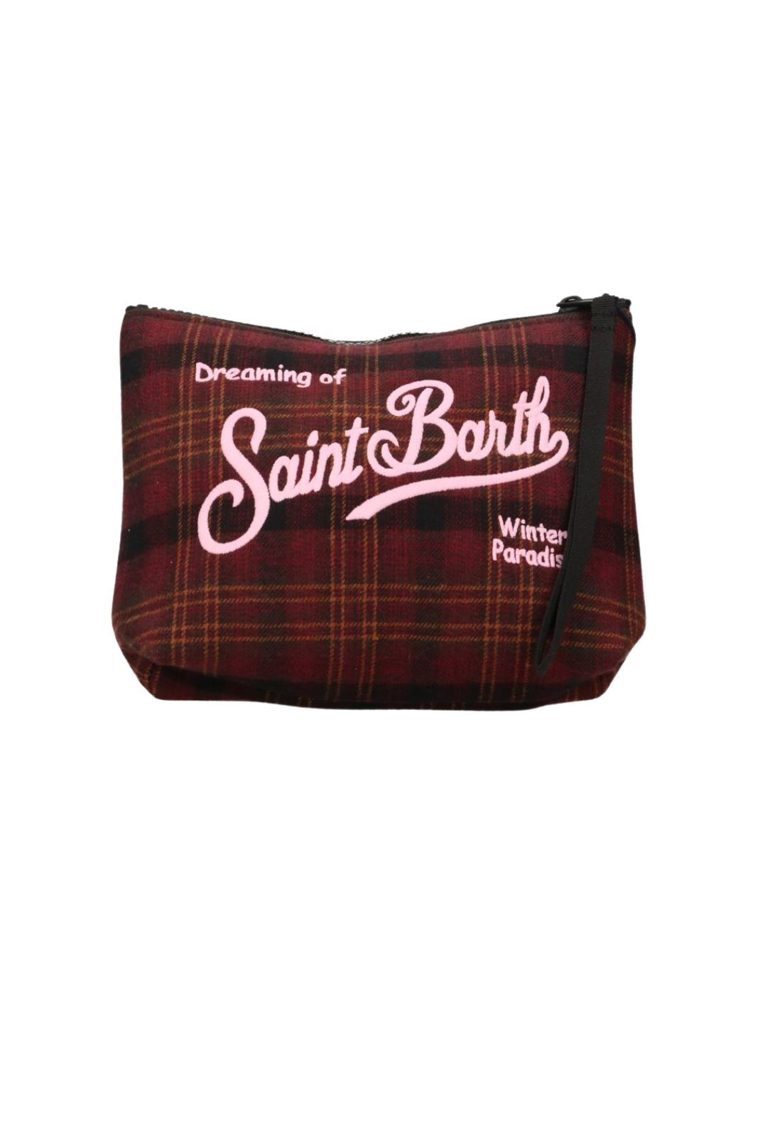 MC2 Saint Barth Pochette Donna Aline Wool Tartan