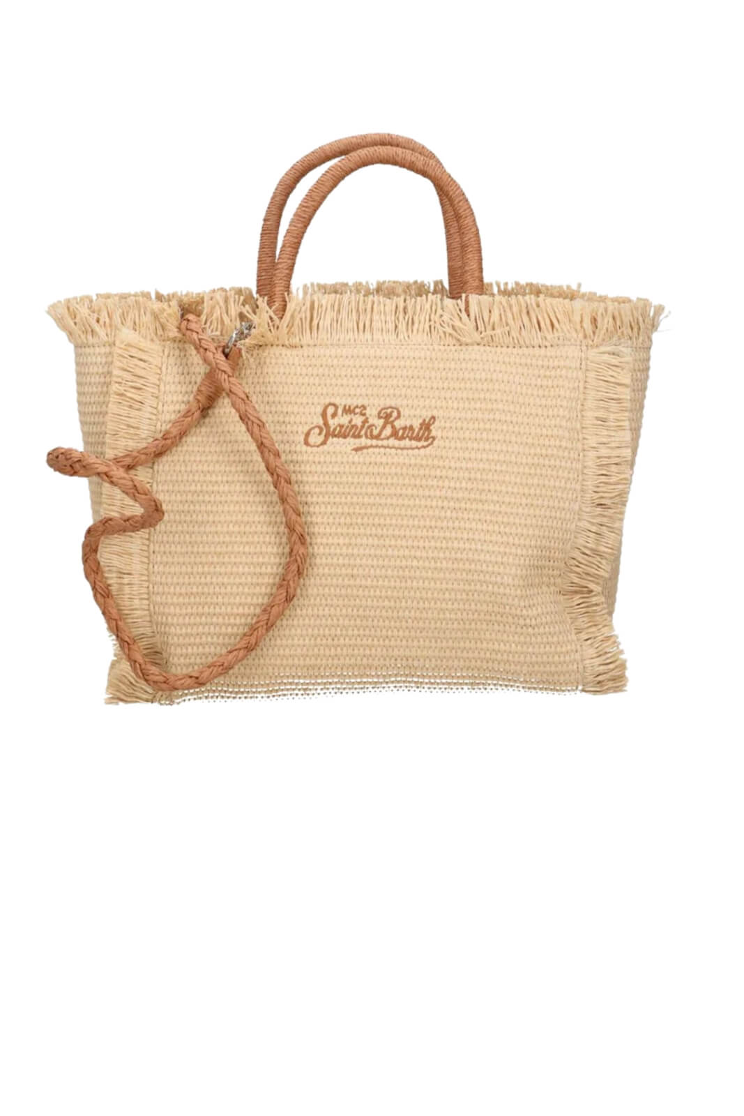 Borsa da mare MC2 Saint Barth in paglia con manici