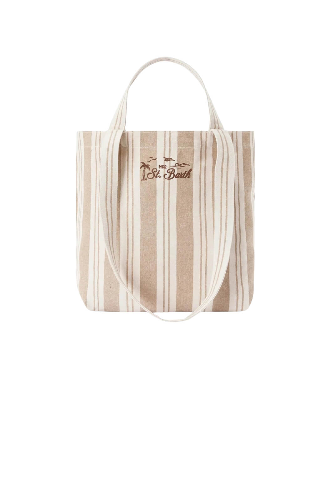 Borsa da mare da donna a righe MC2 Saint Barth
