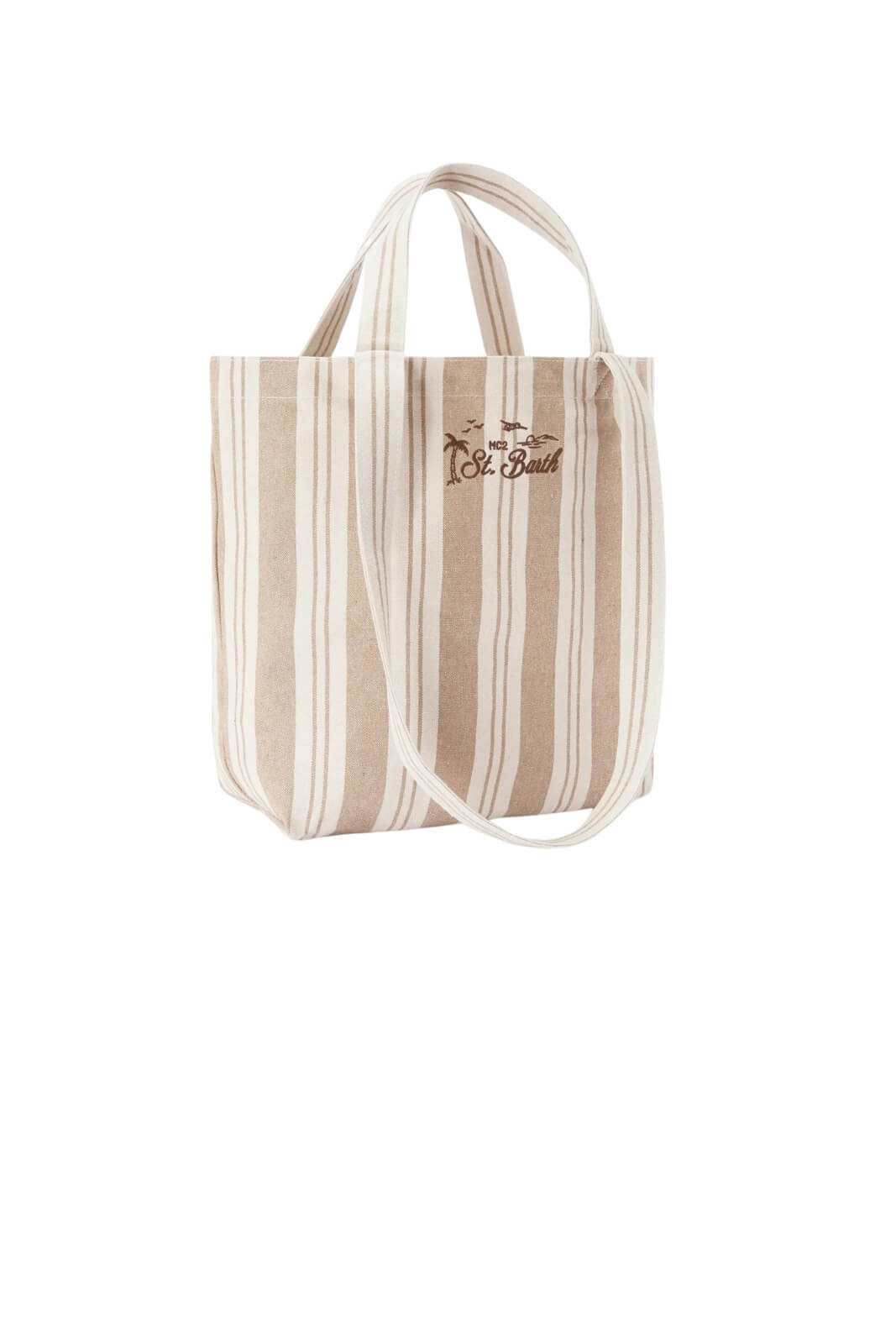Borsa da mare da donna a righe MC2 Saint Barth