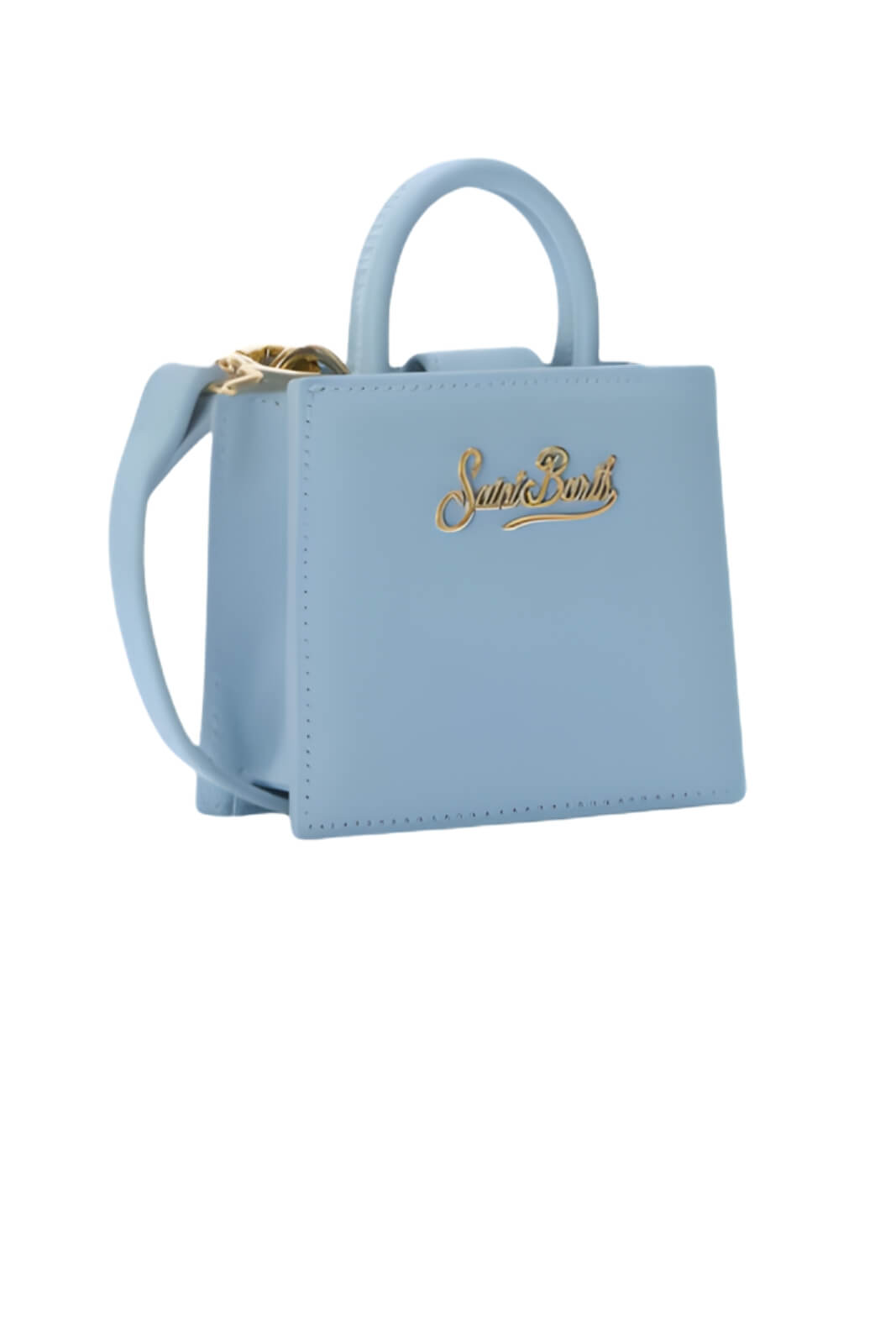 Mini borsa in pelle con manici MC2 Saint Barth
