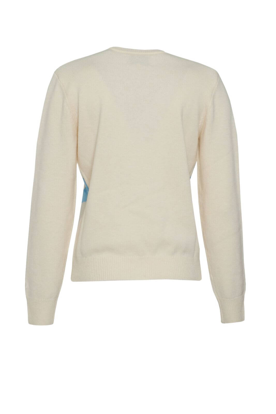 maglia donna firmata mc2 Saint Barth ricamo sciatrice e scritta mi mandi fuori pista