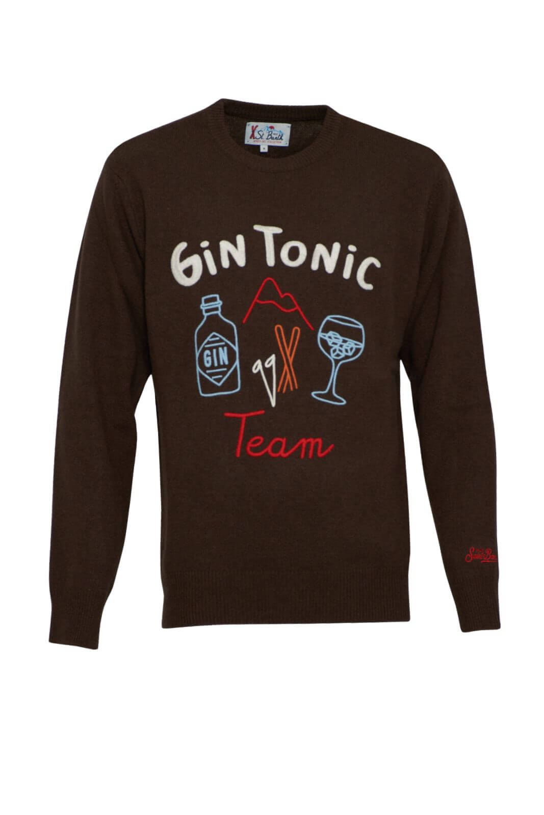 Mc2 Saint Barth Maglia Gin Tonic Tee Shirt Mc2 Saint Barth Gin