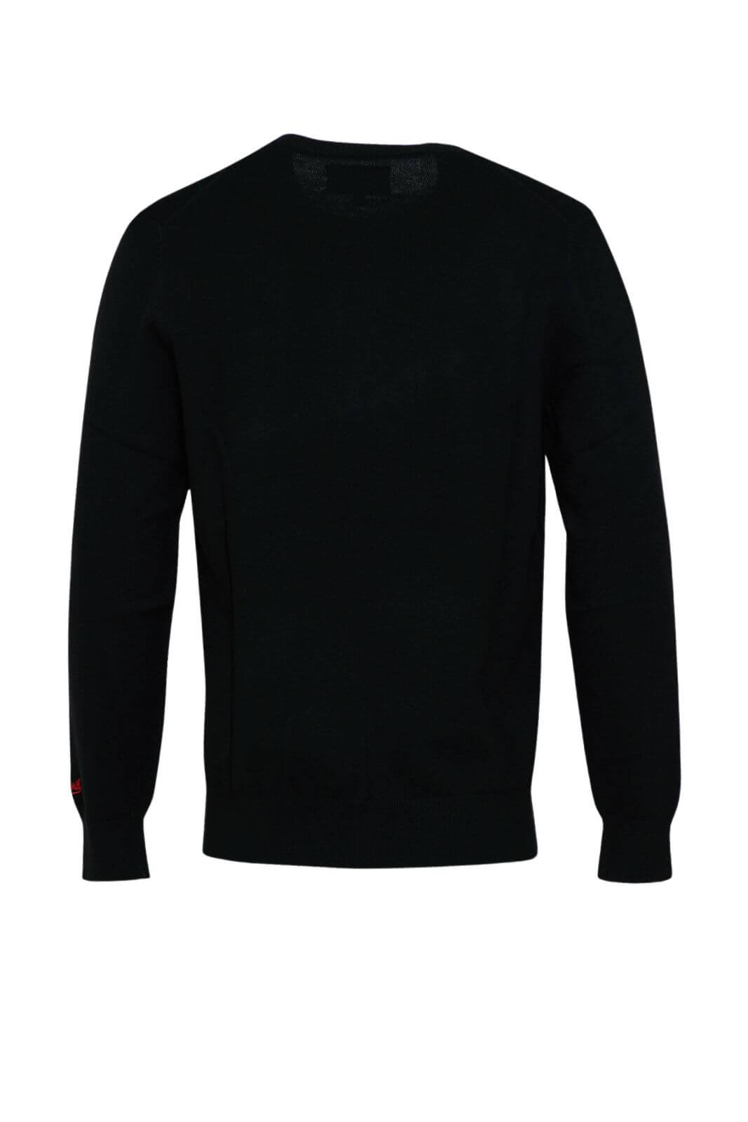 Maglia da uomo MC2 Saint Barth a girocollo con ricamo retro