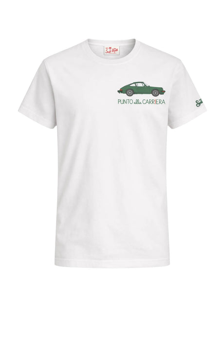 T-shirt da uomo MC2 Saint Barth in cotone a maniche corte
