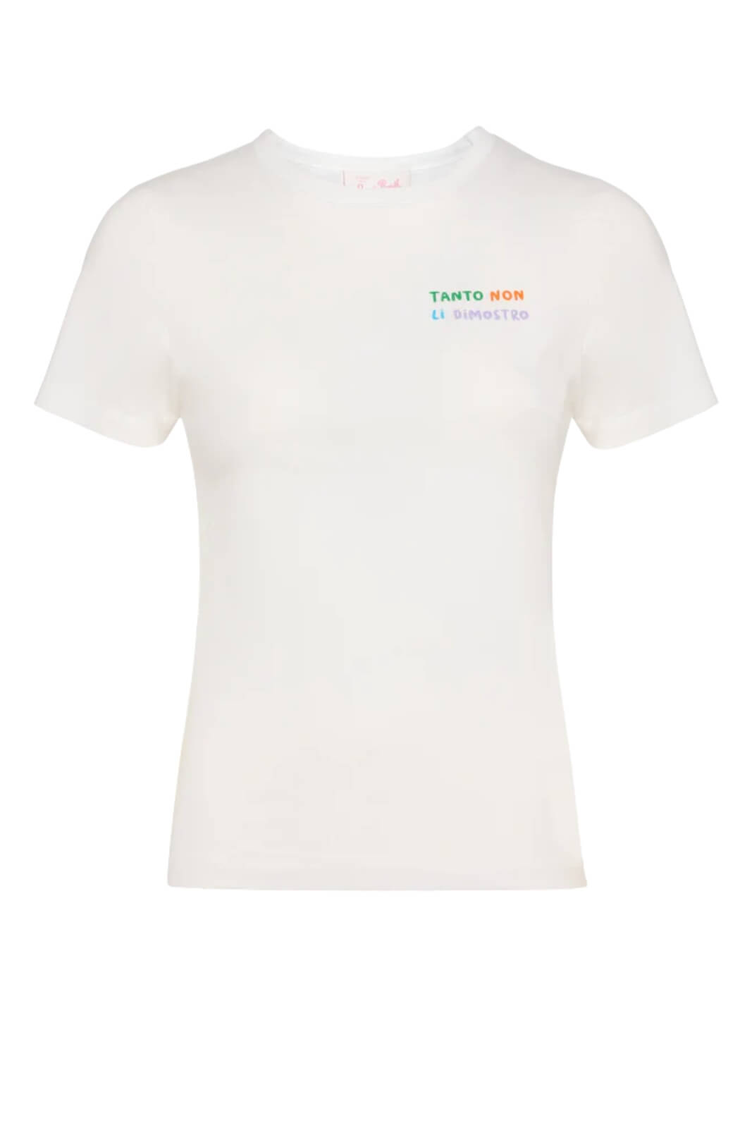 T-shirt da donna MC2 Saint Barth a maniche corte con ricamo