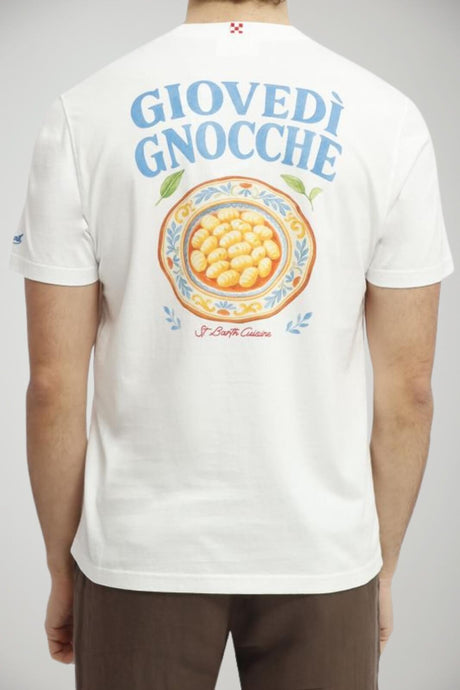T-shirt da uomo MC2 Saint Barth in cotone a maniche corte con stampe