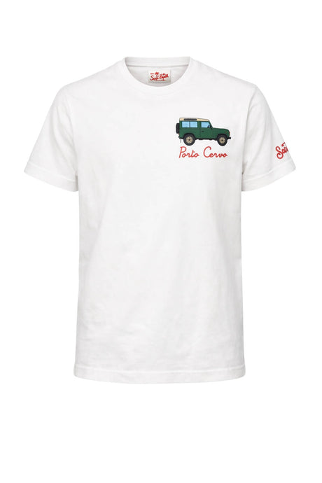 T-shirt da uomo MC2 Saint Barth a maniche corte con stampa grafica