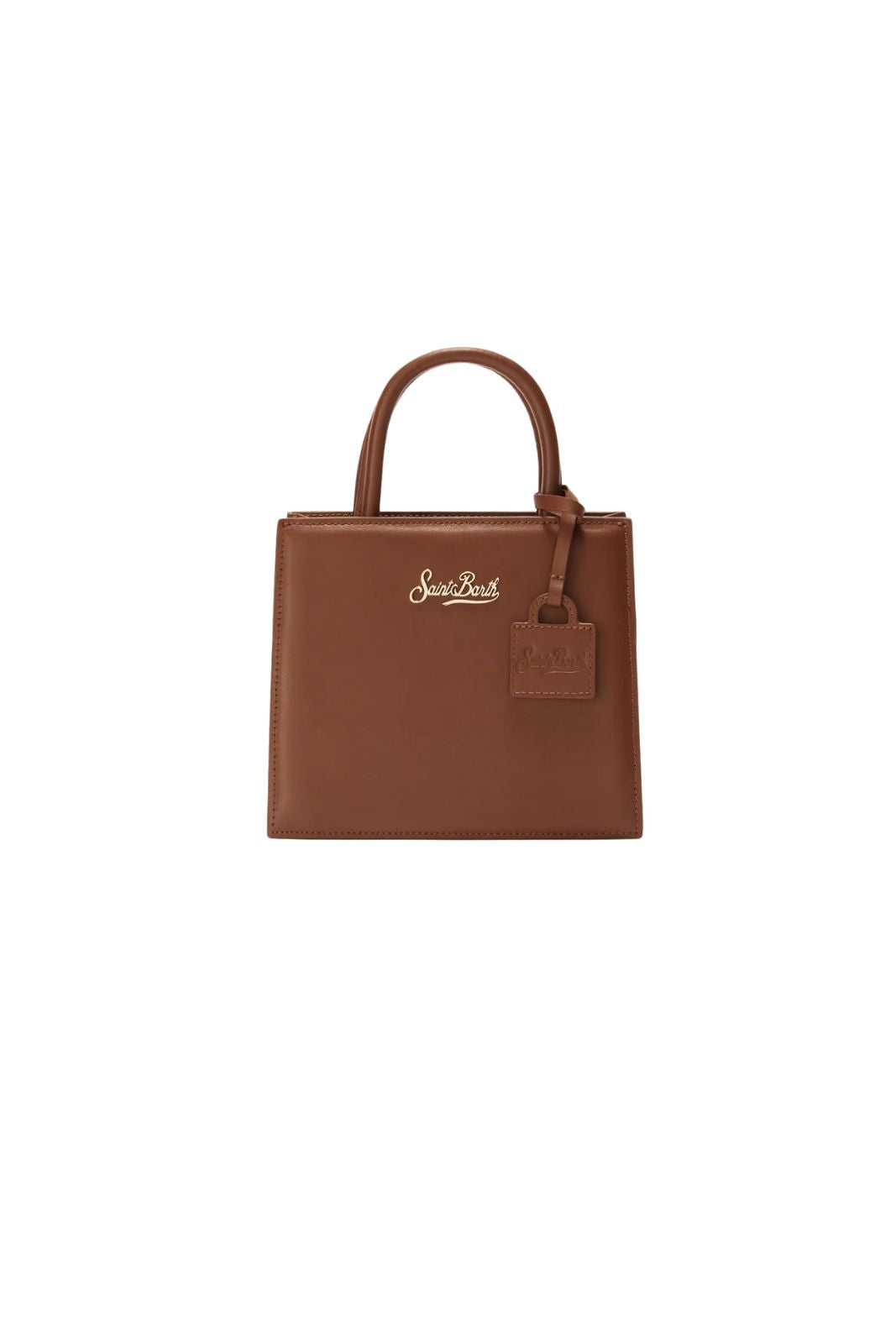 Bolso shopper MC2 Saint Barth para mujer en piel marrón