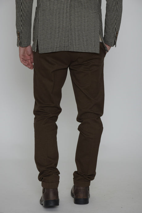 Michael Coal pantaloni uomo principe di galles