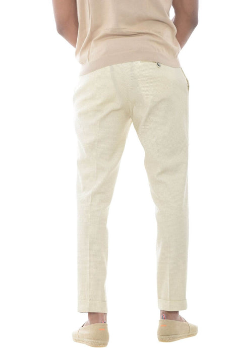 Michael Coal pantaloni uomo Frederick in pied de poule