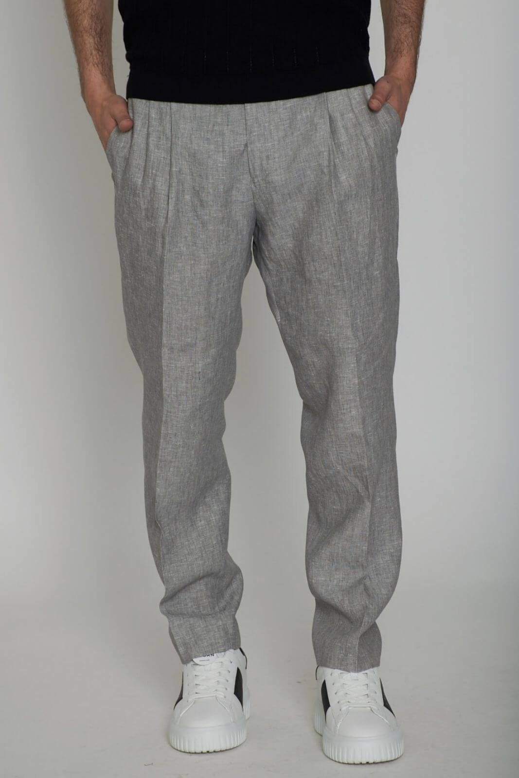 Michael Coal men's linen trousers