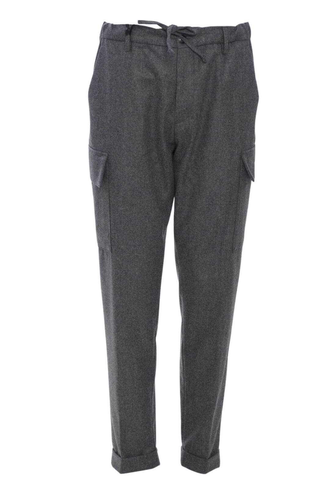 Michael Coal pantaloni uomo cargo con coulisse