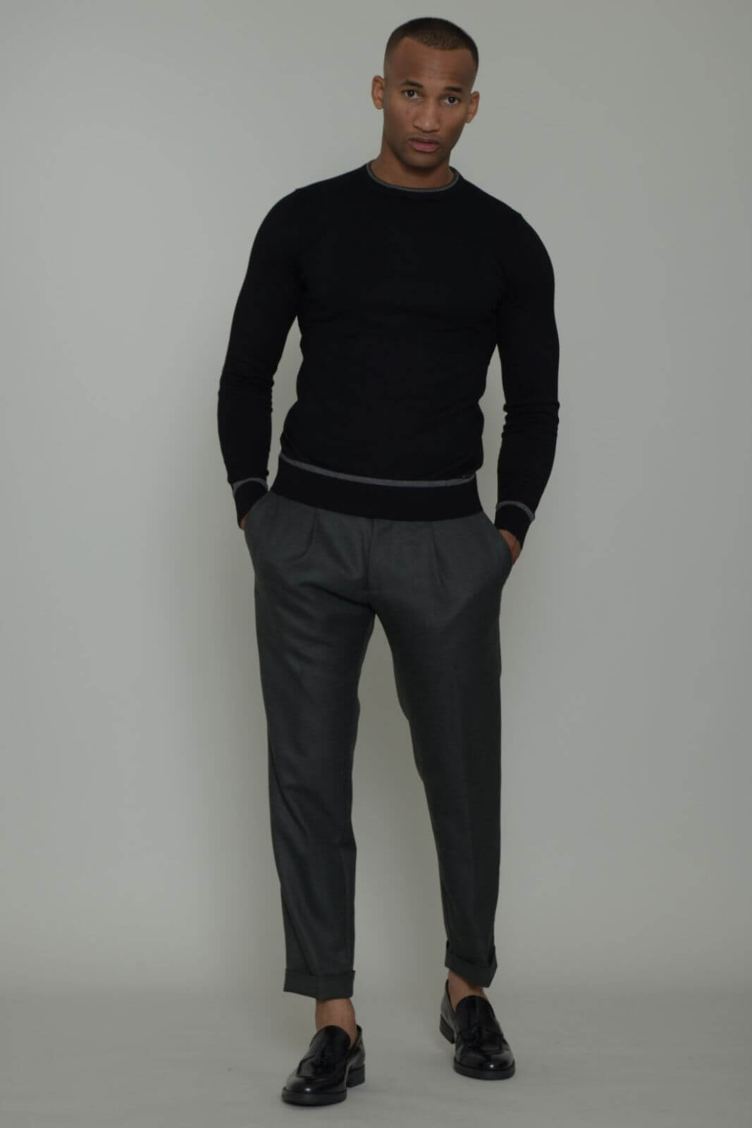 Michael Coal WILLIAM 3101 men's trousers with patch pocket