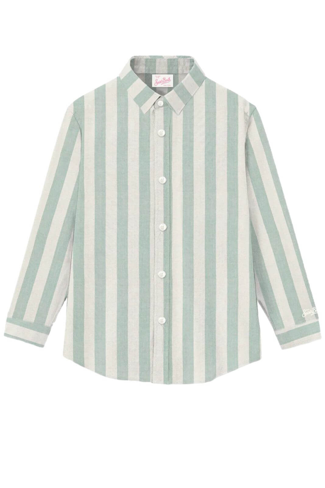 MC2 Saint Barth women's shirt MEREDITH LINEN STRIPES