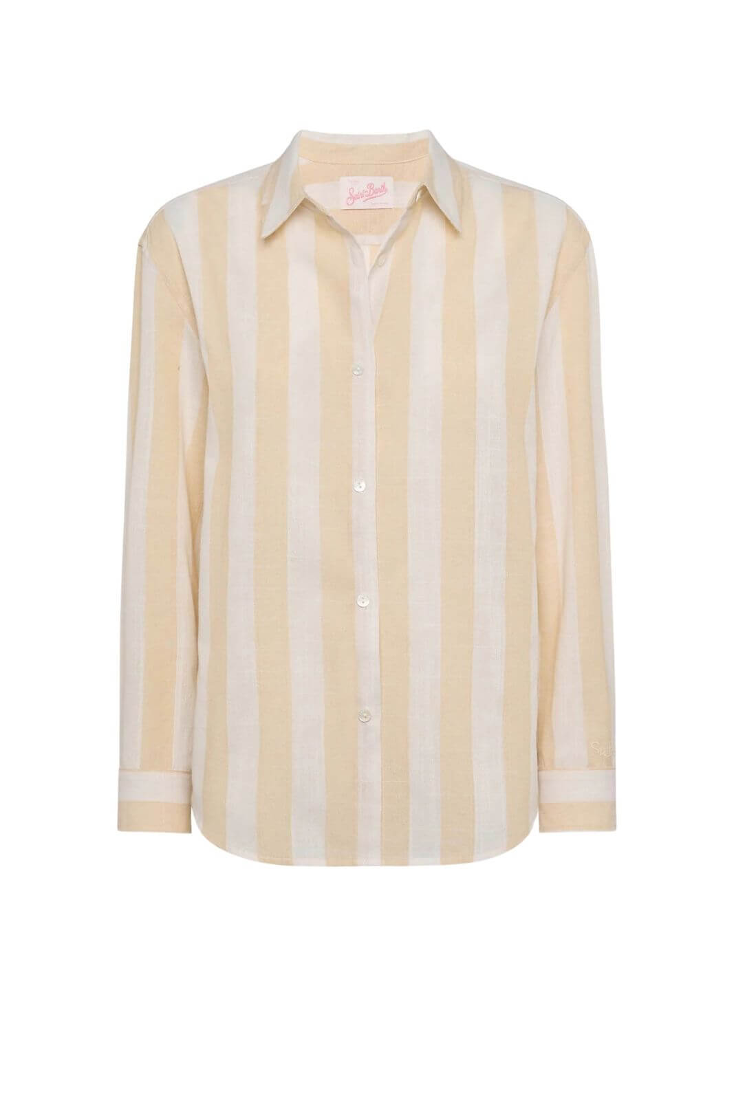 Camisa de lino a rayas MEREDITH para mujer de MC2 Saint Barth