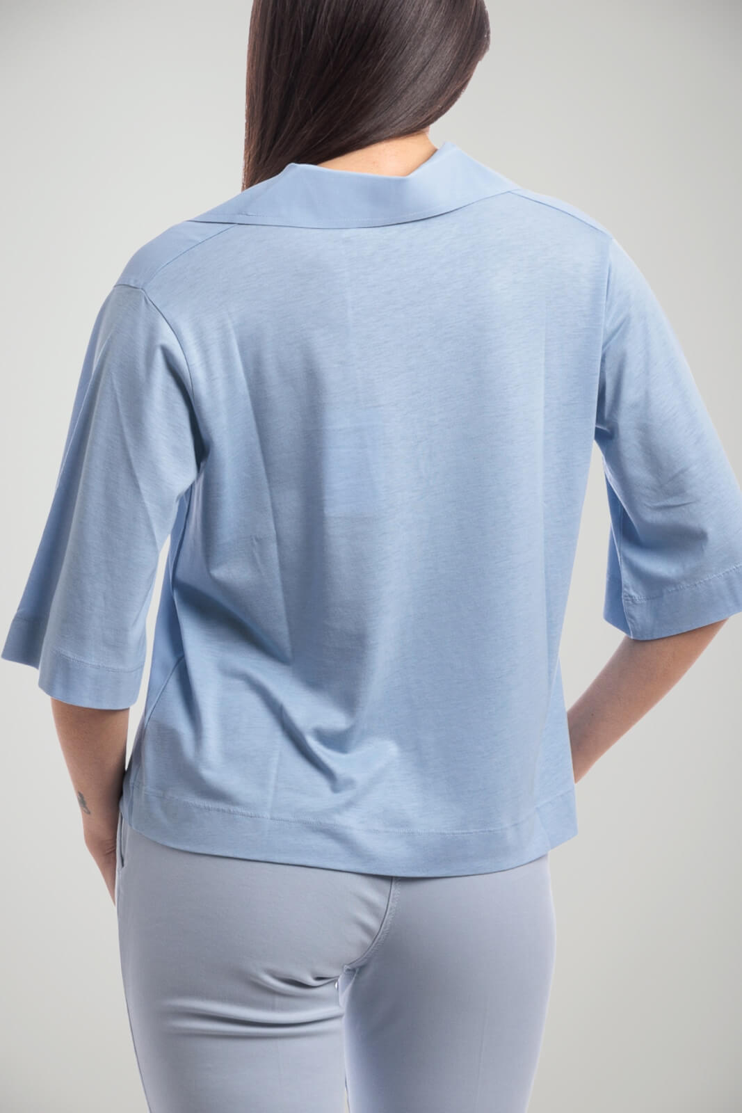 19.70 Blusa Donna con maniche al gomito