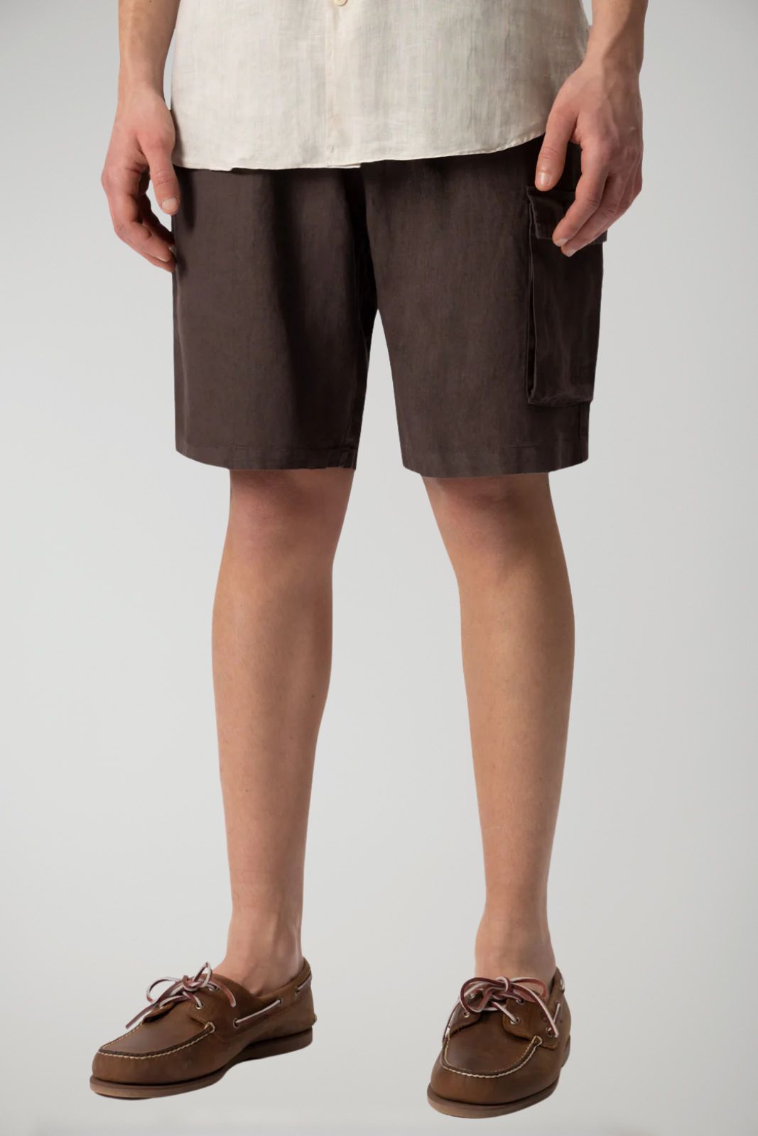 MC2 Saint Barth men's linen Bermuda shorts MARSEILLE