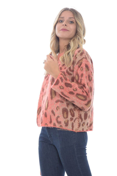 19.70 Camisa mujer con estampado animal.